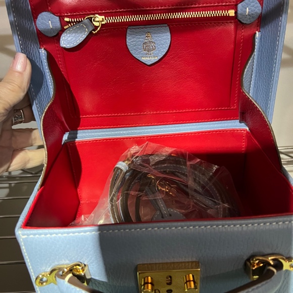 Marc Cross Grace Leather Handbag - NEW - Picture 9 of 9